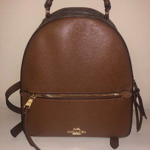COACH Jordyn backpack with signature canvas